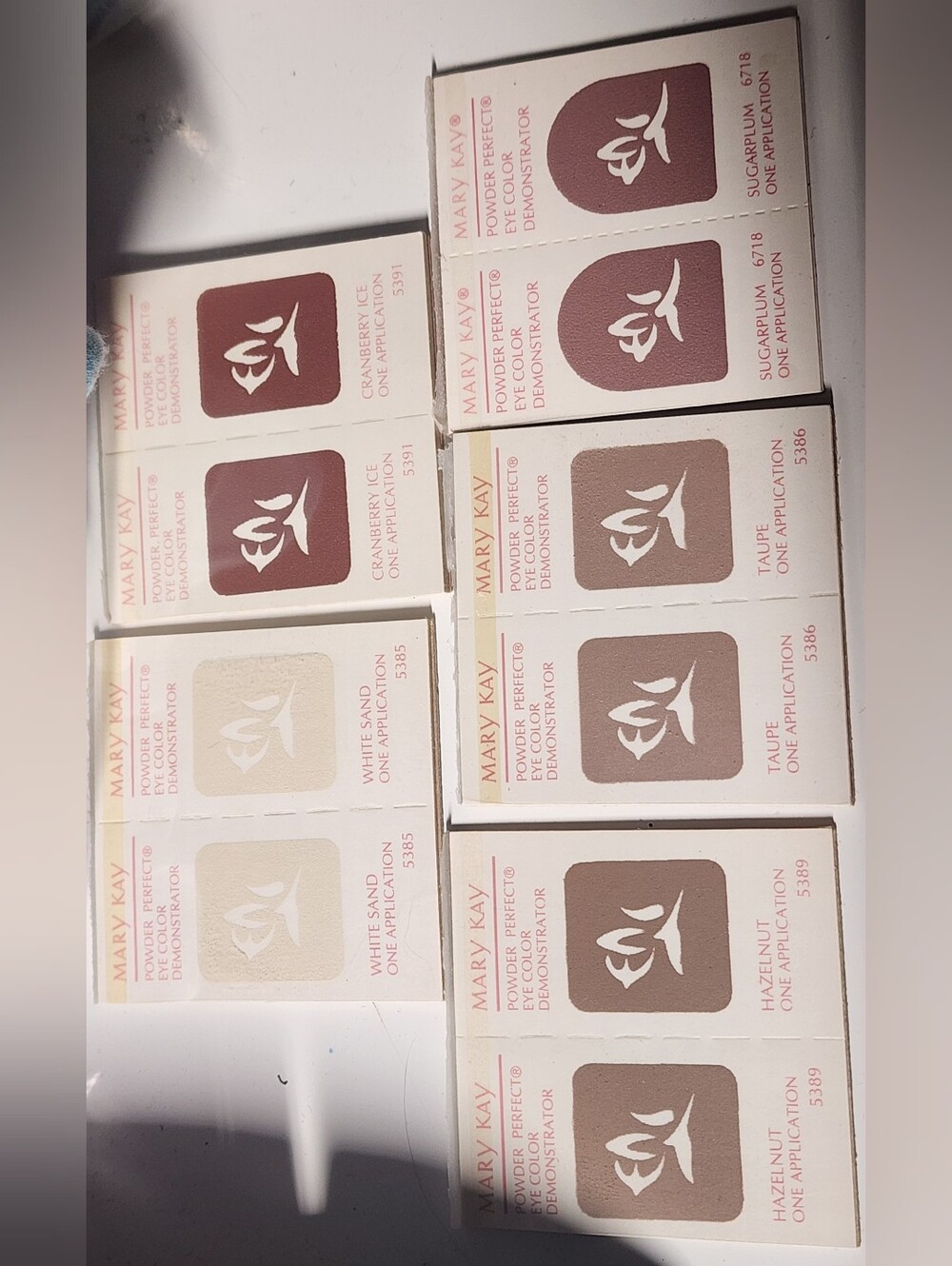 Vintage Mary Kay Powder Perfect Eye Color samples